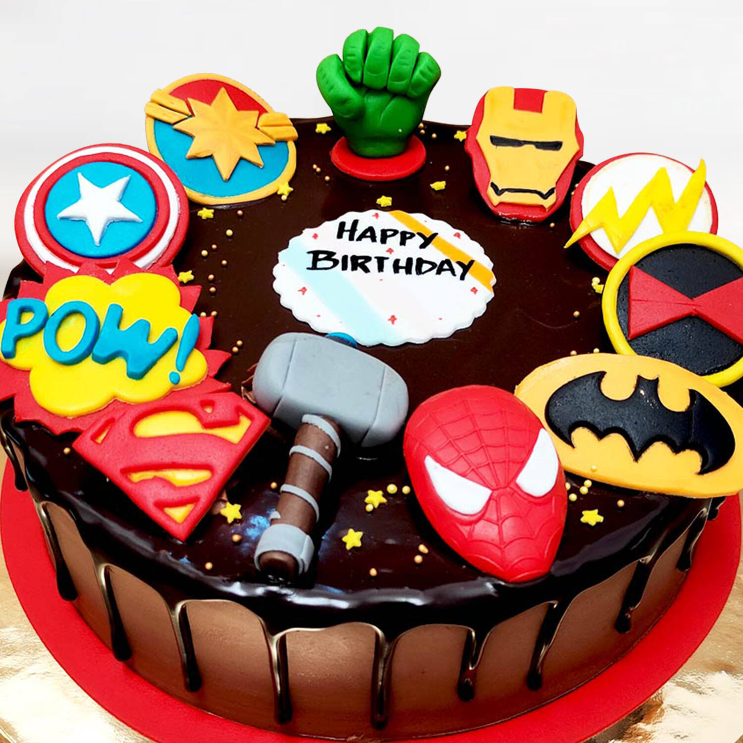 Super Man Cake - Customized Cakes Online Hyderabad | Online Cake Delivery |  Cakes Corner